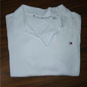 Tommy Hilfiger Classic White Short Sleeve Polo